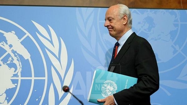 منتخبين وبرلماني يلتقون بالمبعوث الأممي “دي ميستورا ” بالقصر الجماعي بالعيون