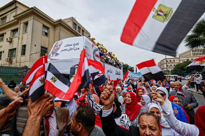 الملك يبعث برقية تهنئة إلى الرئيس المصري￼