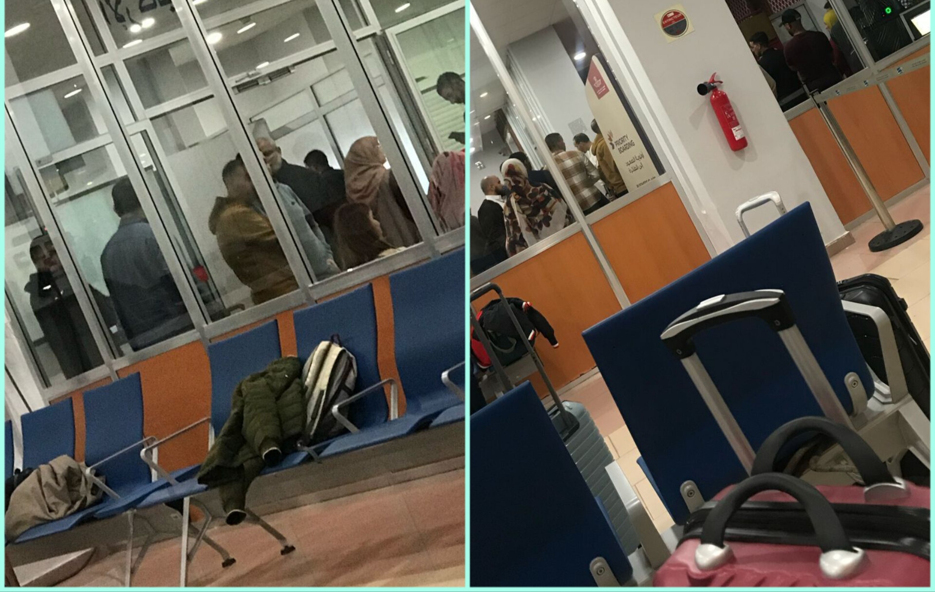 استهتار مستمر بالزبناء.. مسافرون عالقون في مطار العيون بعد تأجيل لارام رحلتها باتجاه البيضاء دون سابق انذار