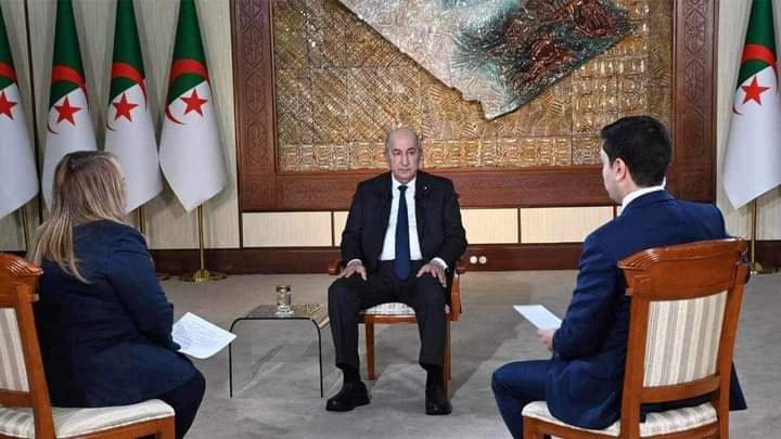 الرئيس الجزائري يشير إلى الإمارات ويهدد المغرب