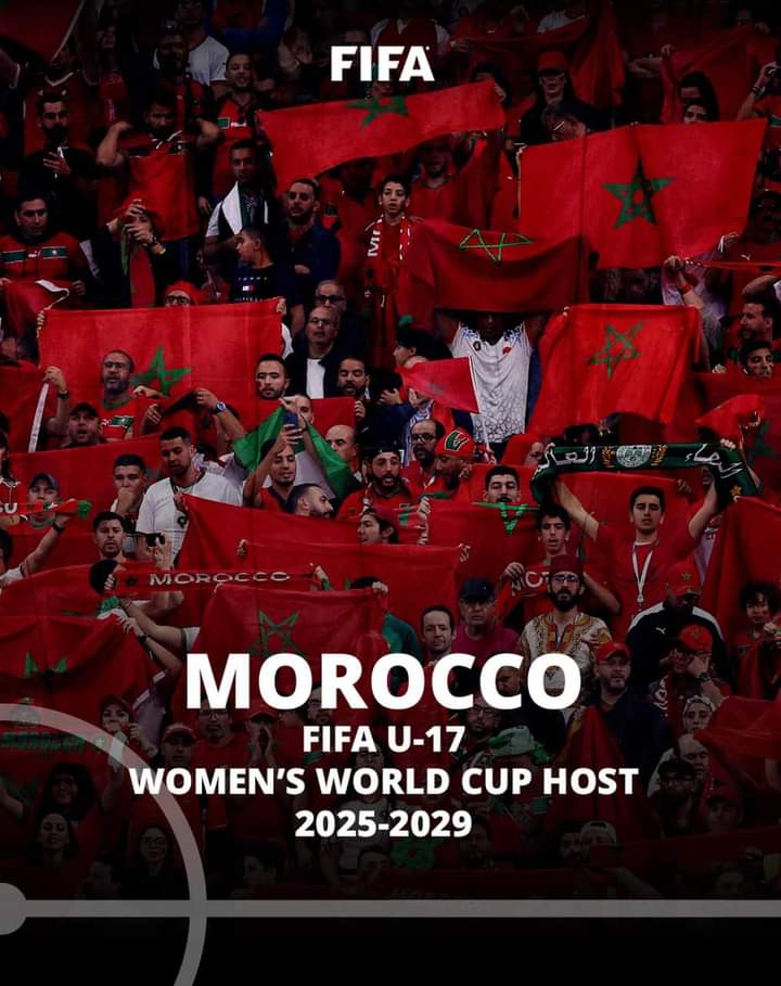 إختيار المغرب لتنظيم كأس العالم للسيدات أقل من 17 سنة