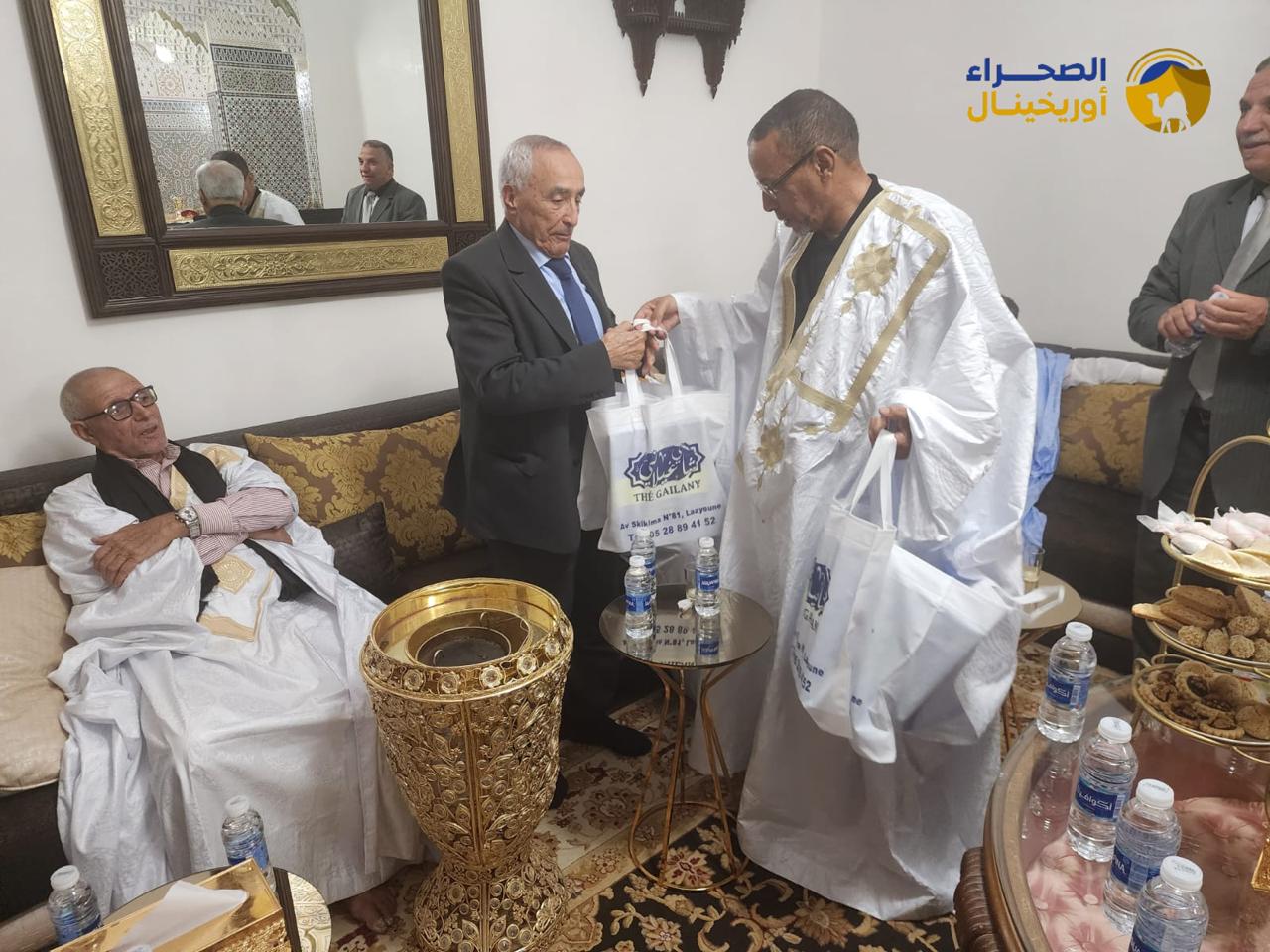 بمناسبة استرجاع اقليم الطرفاية ، المندوب السامي في ضيافة ولد معطى الله