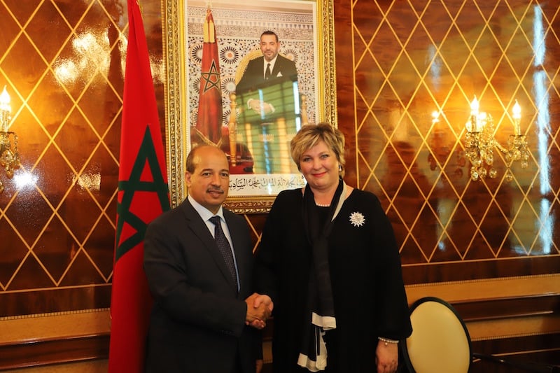 النعم ميارة يستقبل وفدا برلمانيا من التشيك