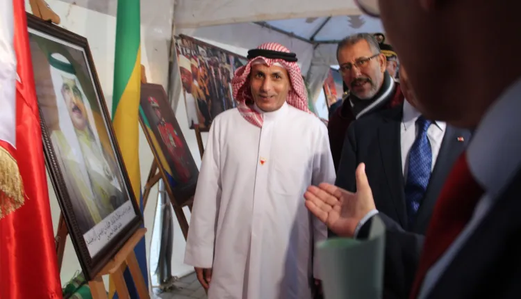 حضور ثقافي للقنصل العام راشد الجودر في فعاليات المهرجان الوطني للألعاب التقليدية بالسمارة..