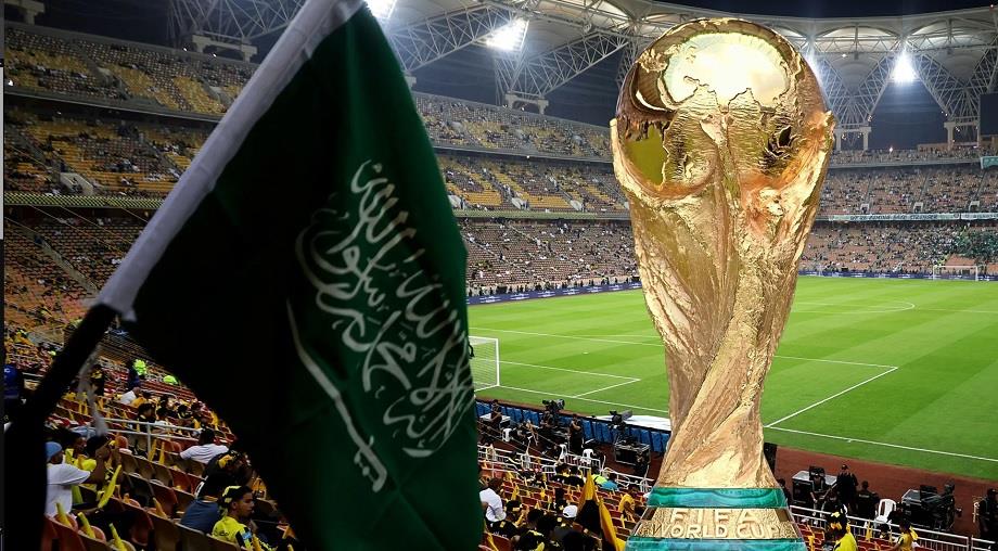 السعودية تستكمل ملف ترشحها لاستضافة كأس العالم 2034<span class="label label-info" style="box-sizing: initial; background-color: rgb(58, 135, 173); padding: 1px 4px 2px; border-radius: 3px; font-size: 11.844px; line-height: 14px; color: rgb(255, 255, 255); text-shadow: rgba(0, 0, 0, 0.25) 0px -1px 0px; white-space: nowrap; vertical-align: baseline; font-family: "Times New Roman";"></span>