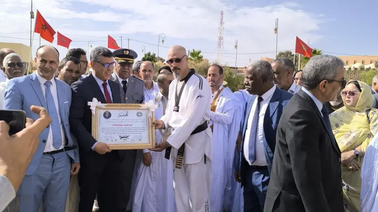 أسرة المقاومة و جيش التحرير بالسمارة تخلد ذكرى المسيرة الخضراء المظفرة