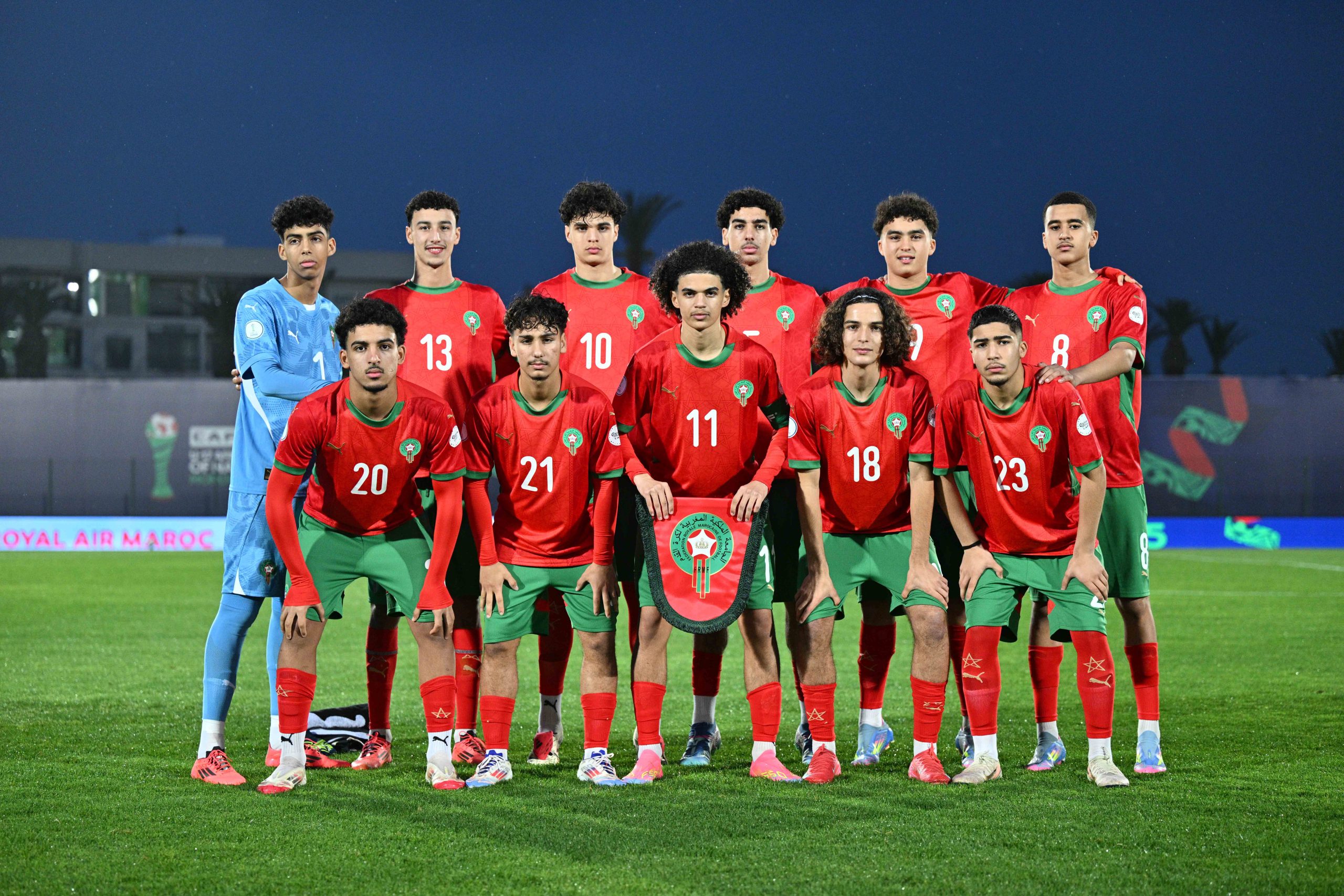 فوزي لقجع يحفز أشبال المنتخب الوطني قبل نهائي كأس إفريقيا لأقل من 17 سنة