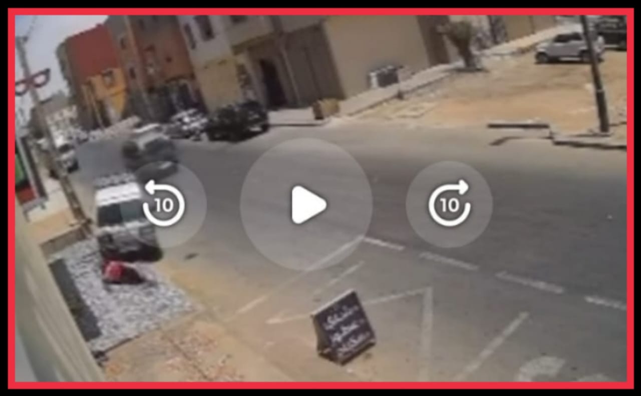 ولاية أمن العيون تتفاعل مع فيديو لحادثة سير بشارع تجزئة الوكالة